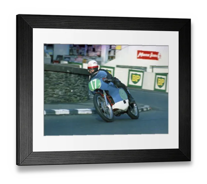 Framed Print : Stephen Woods (Ducati) 1967 Lightweight Manx Grand Prix Framed Print : Stephen Woods (Ducati) 1967 Lightweight Manx Grand Prix