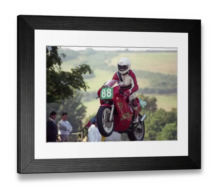 Framed Print : Paul Harbison (Kawasaki) 1991 Newcomers Manx Grand Prix Framed Print : Paul Harbison (Kawasaki) 1991 Newcomers Manx Grand Prix