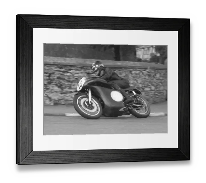 Framed Print : Ian Ablett (AJS) 1963 Junior Manx Grand Prix Framed Print : Ian Ablett (AJS) 1963 Junior Manx Grand Prix