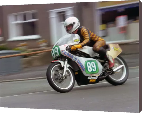 Dave Leach (Yamaha) 1982 Newcomers Manx Grand Prix