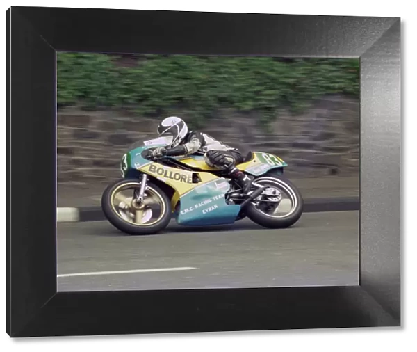 Christian le Badezet (Yamaha) 1986 Junior TT