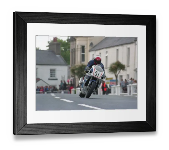 Framed Print : Toni Rechberger (Suzuki) 2000 Formula One TT Framed Print : Toni Rechberger (Suzuki) 2000 Formula One TT