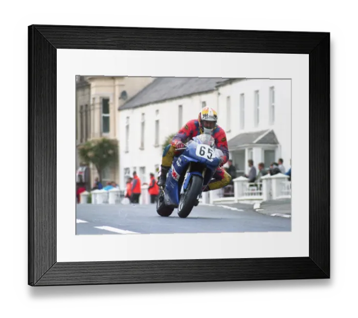Framed Print : Wade Boyd (Yamaha) 2000 Formula One TT Framed Print : Wade Boyd (Yamaha) 2000 Formula One TT