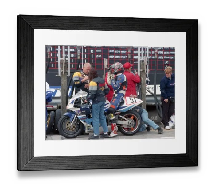 Framed Print : Toni Rechberger (Suzuki) 2000 Formula One TT Framed Print : Toni Rechberger (Suzuki) 2000 Formula One TT