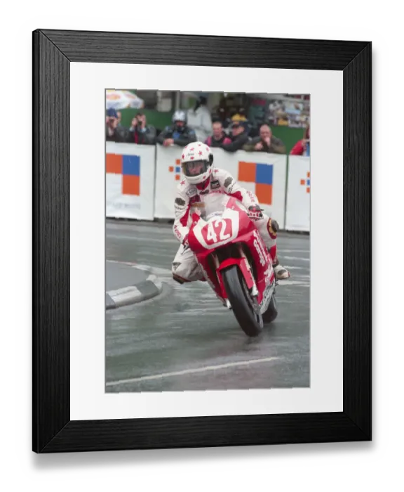 Framed Print : Sandra Barnett (Paxford Yamaha) 2000 Production TT Framed Print : Sandra Barnett (Paxford Yamaha) 2000 Production TT
