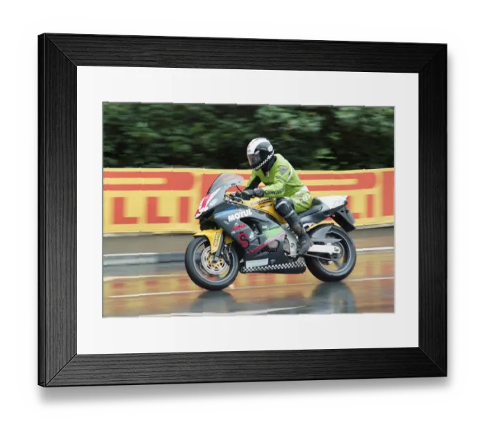 Framed Print : Mirko Kalsek (Kawasaki) 2000 Production TT Framed Print : Mirko Kalsek (Kawasaki) 2000 Production TT