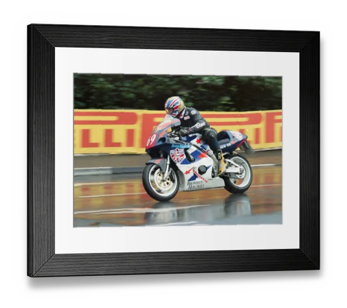 Framed Print : Trevor Stokes (Honda) 2000 Production TT Framed Print : Trevor Stokes (Honda) 2000 Production TT