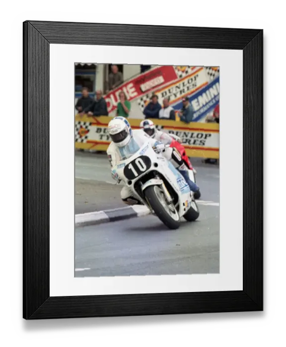 Framed Print : Phil Mellor (Suzuki) 1989 Production 1300 TT Framed Print : Phil Mellor (Suzuki) 1989 Production 1300 TT