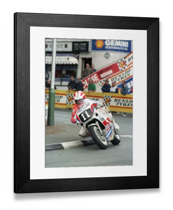 Framed Print : Andy McGladdery (Suzuki) 1989 Production 1300 TT Framed Print : Andy McGladdery (Suzuki) 1989 Production 1300 TT