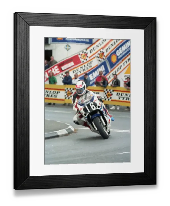 Framed Print : Dennis Ireland (Suzuki) 1989 Production 1300 TT Framed Print : Dennis Ireland (Suzuki) 1989 Production 1300 TT