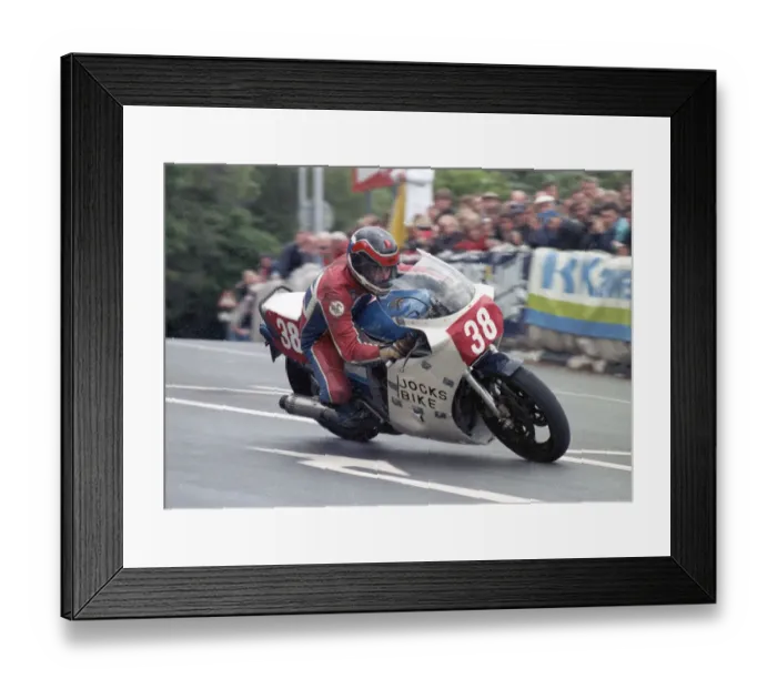 Framed Print : Sandy Berwick (Suzuki) 1989 Production 750 TT Framed Print : Sandy Berwick (Suzuki) 1989 Production 750 TT