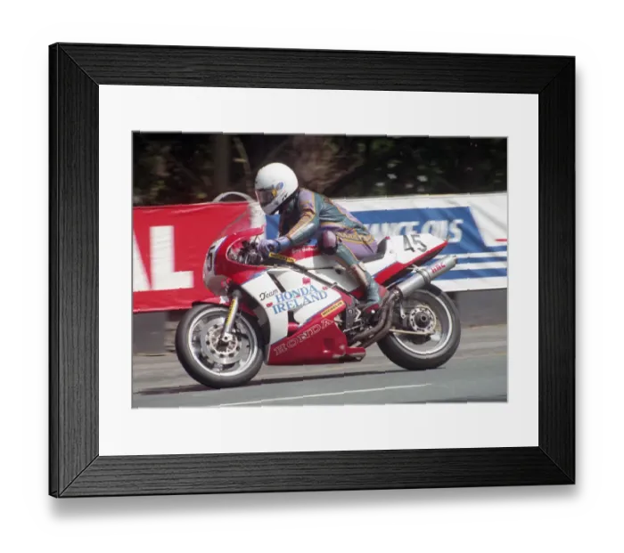 Framed Print : Blair Degerholm (Honda) 1995 Senior TT Framed Print : Blair Degerholm (Honda) 1995 Senior TT