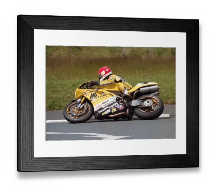 Framed Print : Michael Rutter (McCullough Ducati) 1995 Senior TT Framed Print : Michael Rutter (McCullough Ducati) 1995 Senior TT