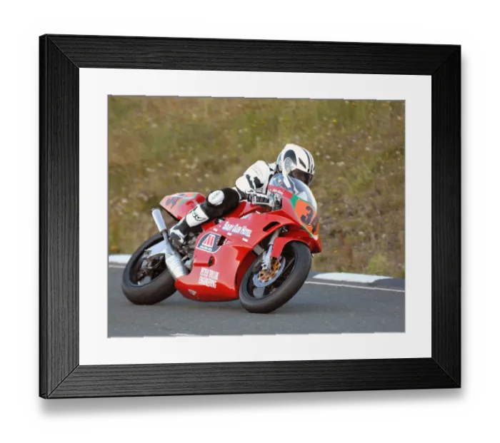 Framed Print : Brian Mateer (Yamaha) 2011 Junior Post Classic TT Framed Print : Brian Mateer (Yamaha) 2011 Junior Post Classic TT