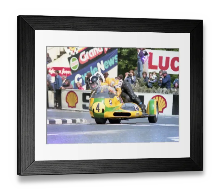 Framed Print : George O Dell & Gordon Russell (May Yamaha) 1976 1000 Sidecar TT Framed Print : George O Dell & Gordon Russell (May Yamaha) 1976 1000 Sidecar TT