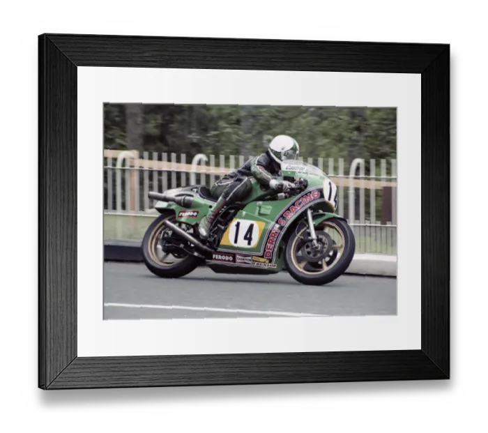 Framed Print : Dennis Ireland (Suzuki) 1980 Classic TT Framed Print : Dennis Ireland (Suzuki) 1980 Classic TT
