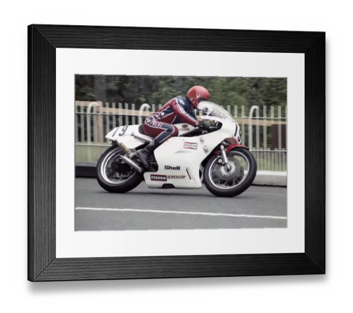 Framed Print : Alan Jackson (Yamaha) 1980 Classic TT Framed Print : Alan Jackson (Yamaha) 1980 Classic TT
