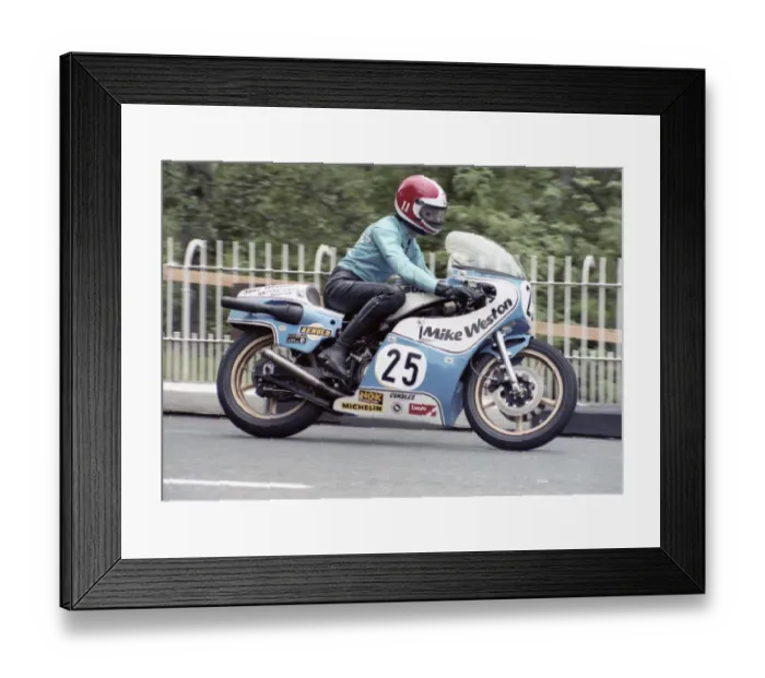 Framed Print : Malcolm Lucas (Suzuki) 1980 Classic TT Framed Print : Malcolm Lucas (Suzuki) 1980 Classic TT