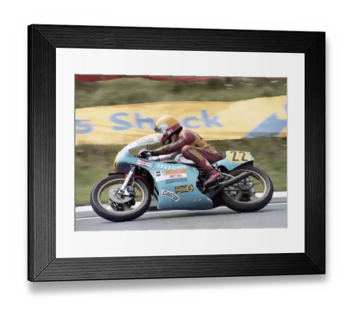 Framed Print : Eddie Roberts (Maxton Yamaha) 1980 Senior TT Framed Print : Eddie Roberts (Maxton Yamaha) 1980 Senior TT