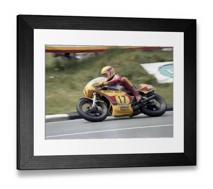 Framed Print : Graeme McGregor (Yamaha) 1980 Senior TT Framed Print : Graeme McGregor (Yamaha) 1980 Senior TT
