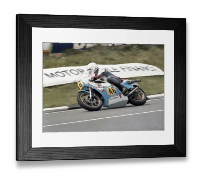 Framed Print : Bill Smith (Suzuki) 1980 Senior TT Framed Print : Bill Smith (Suzuki) 1980 Senior TT