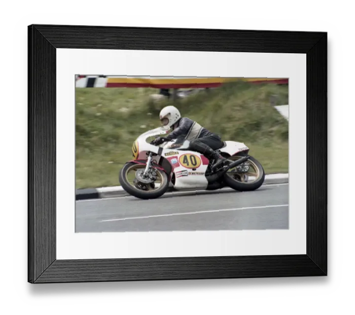 Framed Print : Bill Rae (Maxton Yamaha) 1980 Senior TT Framed Print : Bill Rae (Maxton Yamaha) 1980 Senior TT