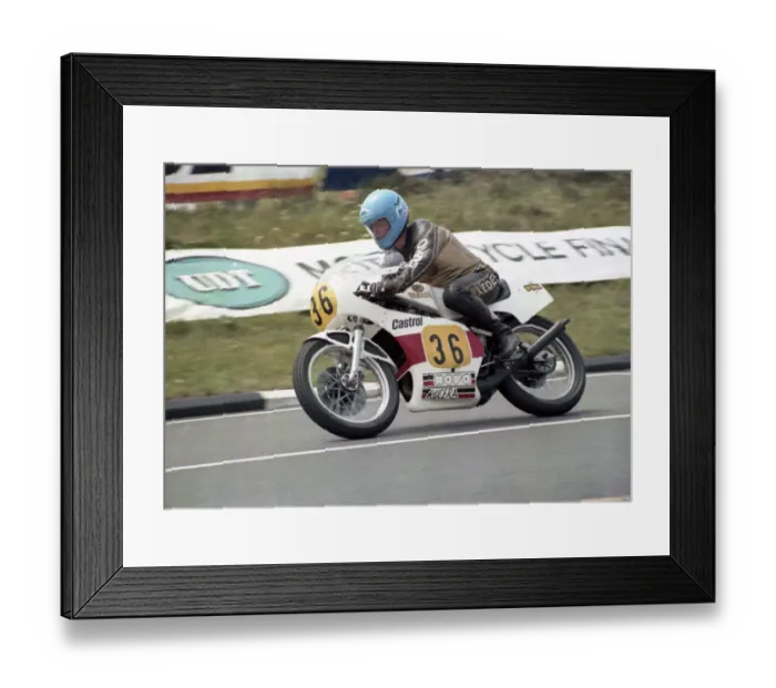 Framed Print : Hans Otto Butenuth (Yamaha) 1980 Senior TT Framed Print : Hans Otto Butenuth (Yamaha) 1980 Senior TT