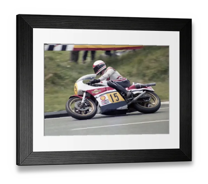 Framed Print : Billy Guthrie (Suzuki) 1980 Senior TT Framed Print : Billy Guthrie (Suzuki) 1980 Senior TT