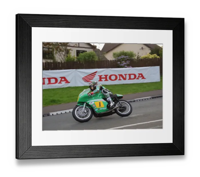 Framed Print : John McGuinness (Paton) 2019 Senior Classic TT