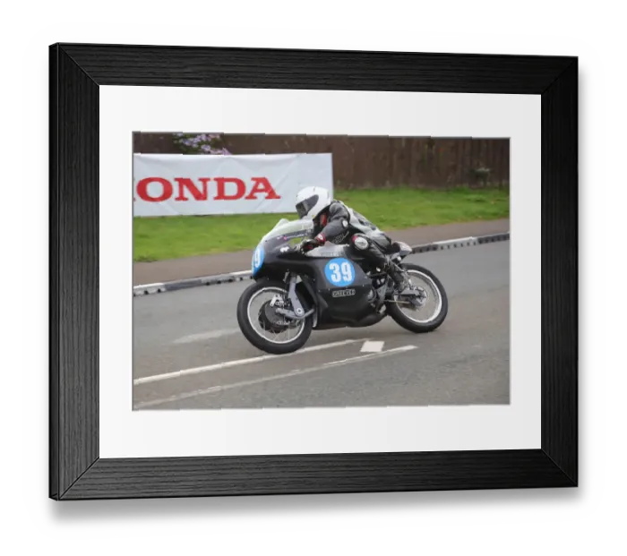 Framed Print : Will Loder (Greeves) 2019 Junior Classic TT Framed Print : Will Loder (Greeves) 2019 Junior Classic TT