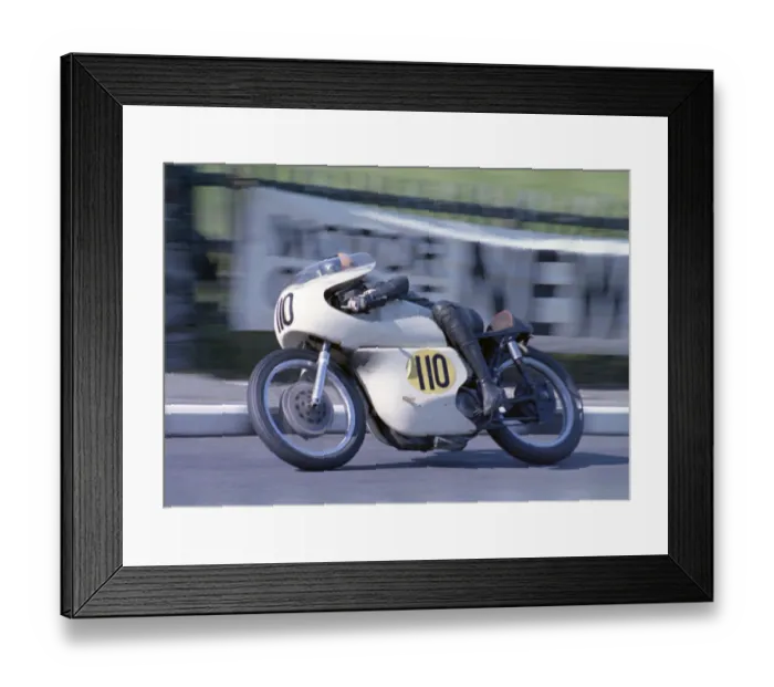 Framed Print : Brian Ball (Norton) 1967 Senior Manx Grand Prix Framed Print : Brian Ball (Norton) 1967 Senior Manx Grand Prix