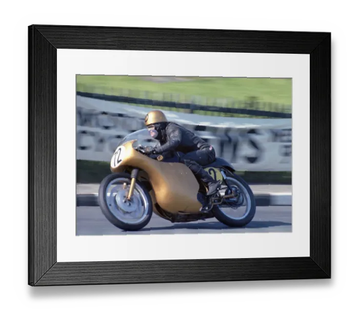 Framed Print : Ronnie Bryant (BSA) 1967 Senior Manx Grand Prix Framed Print : Ronnie Bryant (BSA) 1967 Senior Manx Grand Prix