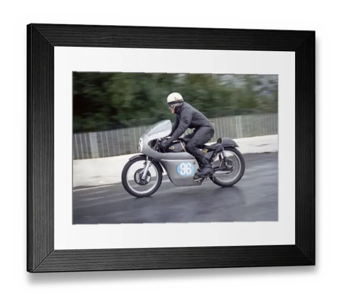 Framed Print : George Short (AJS) 1967 Junior Manx Grand Prix Framed Print : George Short (AJS) 1967 Junior Manx Grand Prix