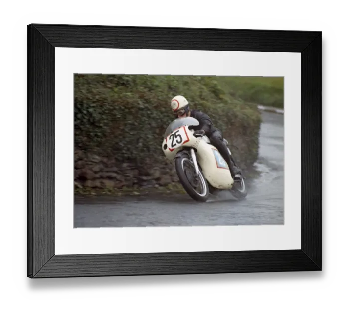 Framed Print : Joe Thornton (Norton) 1967 Junior Manx Grand Prix Framed Print : Joe Thornton (Norton) 1967 Junior Manx Grand Prix