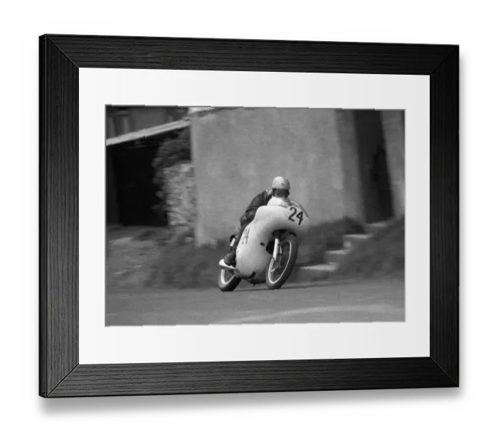 Framed Print : Ray Cowles (Matchless) 1962 Senior Manx Grand Prix Framed Print : Ray Cowles (Matchless) 1962 Senior Manx Grand Prix
