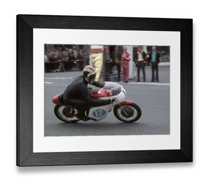 Framed Print : Geoff Taylor (Aermacchi) 1973 Junior Manx Grand Prix Framed Print : Geoff Taylor (Aermacchi) 1973 Junior Manx Grand Prix