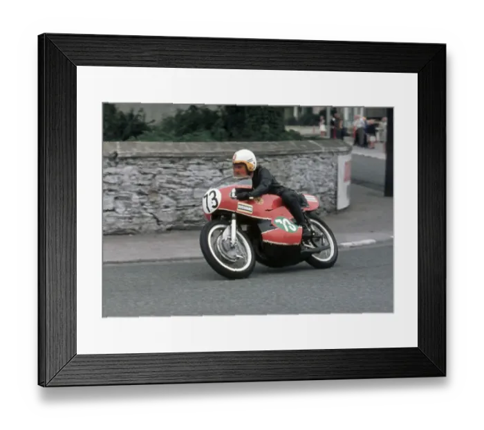 Framed Print : Jeremy Davies (Yamaha) 1973 Lightweight Manx Grand Prix Framed Print : Jeremy Davies (Yamaha) 1973 Lightweight Manx Grand Prix