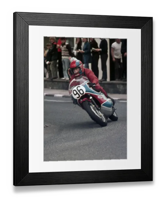 Framed Print : Brian McComb (Yamaha) 1973 Lightweight Manx Grand Prix Framed Print : Brian McComb (Yamaha) 1973 Lightweight Manx Grand Prix