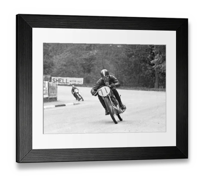 Framed Print : Carlo Ubbiali (Mondial) 1951 Ultra Lightweight TT Framed Print : Carlo Ubbiali (Mondial) 1951 Ultra Lightweight TT