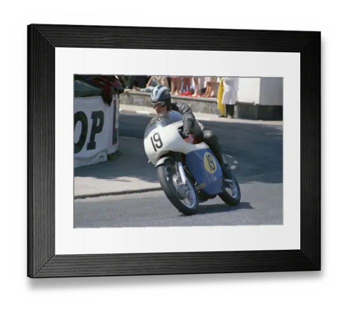 Framed Print : Rex Butcher (Matchless) 1968 Senior TT Framed Print : Rex Butcher (Matchless) 1968 Senior TT
