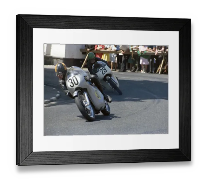 Framed Print : Brian Ball (Matchless) 1968 Senior TT Framed Print : Brian Ball (Matchless) 1968 Senior TT