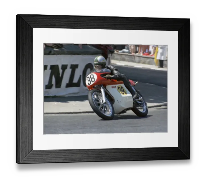 Framed Print : Alan Barnett (Kirby Metisse) 1968 Senior TT Framed Print : Alan Barnett (Kirby Metisse) 1968 Senior TT