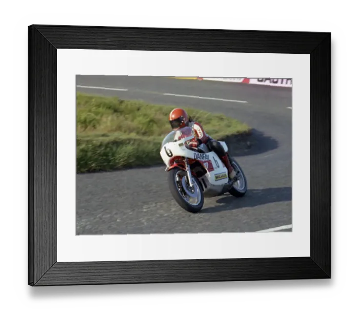 Framed Print : Chas Mortimer (Danfay Yamaha) 1974 F750 TT Framed Print : Chas Mortimer (Danfay Yamaha) 1974 F750 TT