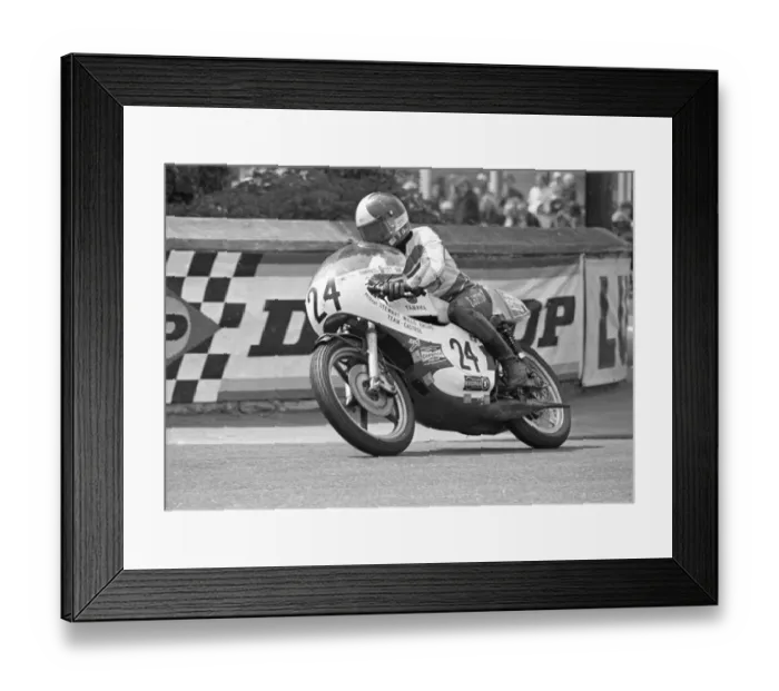 Framed Print : Paul Cott (Yamaha) 1974 F750 TT Framed Print : Paul Cott (Yamaha) 1974 F750 TT