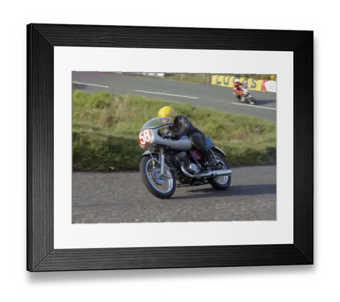 Framed Print : Alan Jackson (Suzuki) 1974 Production TT Framed Print : Alan Jackson (Suzuki) 1974 Production TT