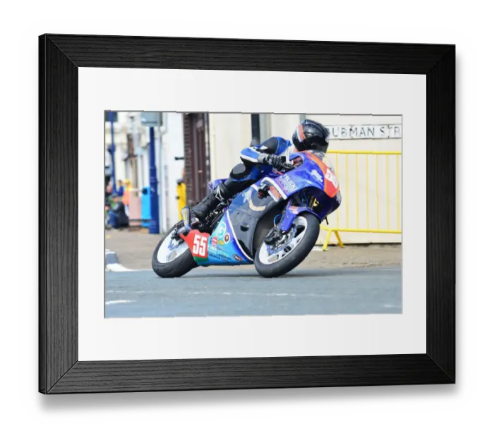 Framed Print : Pete Murray (Kawasaki) 2015 Newcomers Manx Grand Prix Framed Print : Pete Murray (Kawasaki) 2015 Newcomers Manx Grand Prix