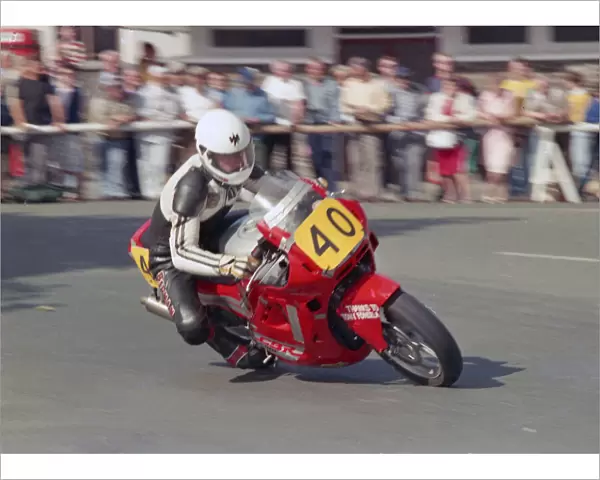 Alan Burman (Honda) 1987 Senior Manx Grand Prix