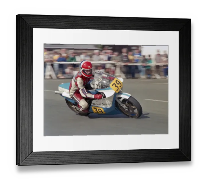 Framed Print : Norman Kneen (Yamaha) 1987 Senior Manx Grand Prix Framed Print : Norman Kneen (Yamaha) 1987 Senior Manx Grand Prix