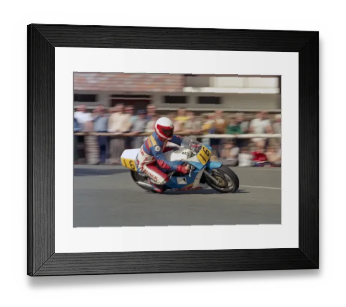 Framed Print : Dave Montgomery (Yamaha) 1987 Senior Manx Grand Prix Framed Print : Dave Montgomery (Yamaha) 1987 Senior Manx Grand Prix