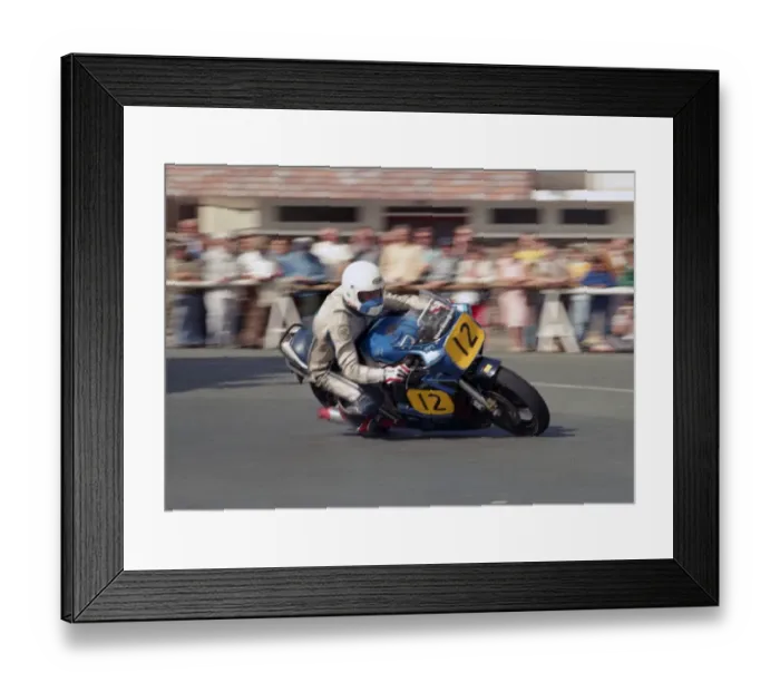 Framed Print : Brian Appleton (Suzuki) 1987 Senior Manx Grand Prix Framed Print : Brian Appleton (Suzuki) 1987 Senior Manx Grand Prix